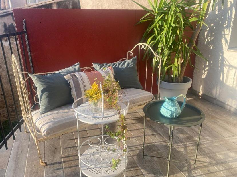 Maison Plein Sud Sur Les Toits Au 2 Terrasses Montagnac  Luaran gambar